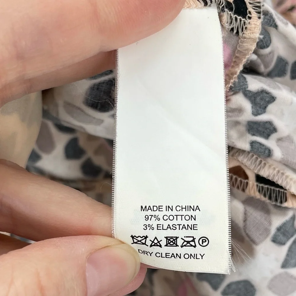 Kate Spade 0 Floral Mosaic Poplin Dress NJMU8968 By The Pool Tank Mini Dress